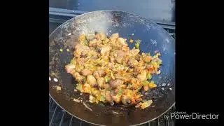 Grilling and eating sago grubs #sagogrubs #food #vlogger