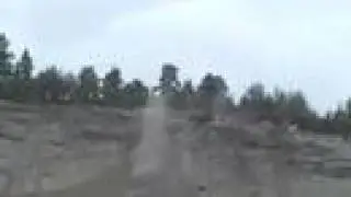 Amazing!  Stunt Driver Scales Cliff Face!