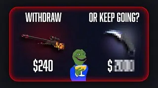 Withdraw or Keep Going? &ndash; HUGE WIN on CSGOEmpire!