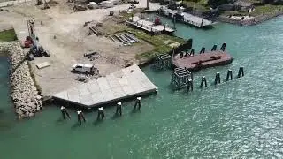 New Boblo Ferry Dock - Sept 03, 2025 - Progress