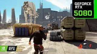 Star Wars Battlefront 2 - Galactic Assault Gameplay Endor - RTX 5080 4K - No Commentary