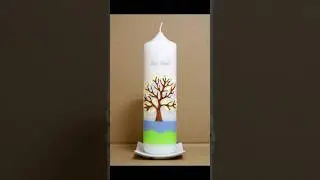 Baum #shorts #diy_candle #tree #boy #baby #girl #kerze #light