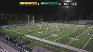 Endicott men's soccer highlights vs Fitchburg State, 10/28/25