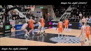 Dolphins VS Uppsala - SBL Game time in Stadium Arena Norrköping