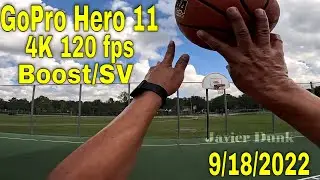🏀3-Point Shots | Quick Test of the new GoPro Hero 11 Black | 4K 120 fps SuperView HyperSmooth Boost