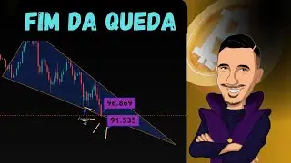 BTC! FINAL DA QUEDA HOJE..