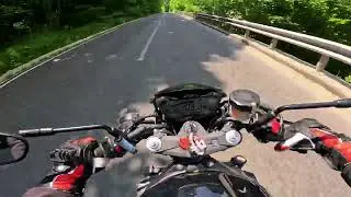 Suzuki sv650x pov twisty road