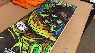 How It's Made: Laying Skateboard Heat Transfers