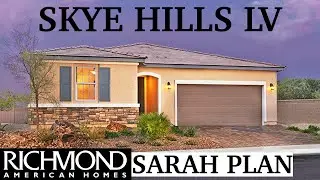 Richmond American New Single Story Homes Skye Hills Northwest Las Vegas - Somerston Ranch Sarah Plan