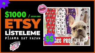 Etsy'de Kişiye Özel Pijama Tasarla Dolar Kazan