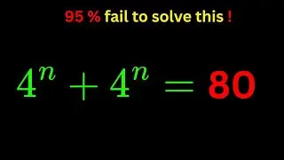 95% Fail This Germany Math Problem | Olympiad Level Exponents