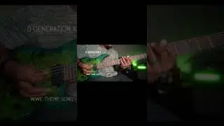 D Generation X WWE Theme Song Guitar Cover