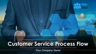 Customer Service Process Flow Powerpoint Presentation Slides
