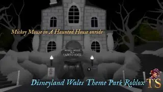 Mickey Mouse in A Haunted House onride - Disneyland Wales Theme Park #1 