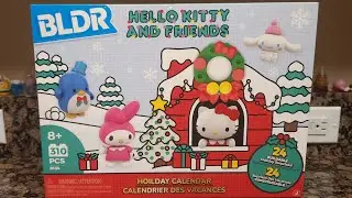 QUICK VIDEO of BLDR Hello Kitty and friends Advent Calendar 