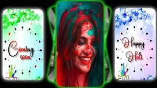 Coming Soon Holi Status Editing Alight Motion 2026 🧡 Coming Soon Holi 2026 XML File Alight Motion