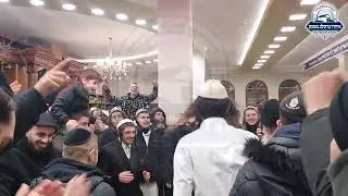 שבת חנוכה באומן: שמחה וריקודים במוצאי שבת חנוכה תשפ