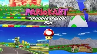 Mario kart double dash plus coupe champignon en 150cc