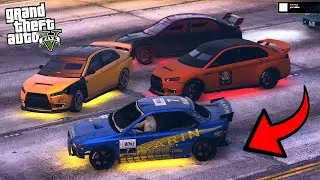 KURUMY VS NAJLEPSZY ULICZNY SAMOCHÓD w GTA 5 Online Hogaty i EKIPA 