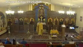 Divine Liturgy 01/25/2026