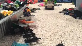 Cobi Panzer III tank with Lego RC motors