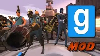 Garry's Mod: Team Fortress 2 Bots Mod Showcase
