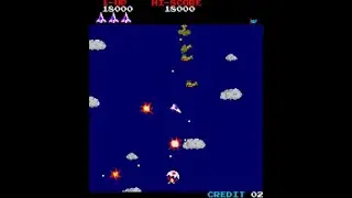 TIME PILOT ARCADE GAME #retrogaming #fyp #fypシ #games #fypシ゚viral