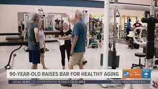 90-year-old raises the bar for healthy aging