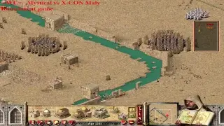 Stronghold Crusader Tournament stream. -=W.L=- MysticaL vs X-CON Maly