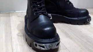 my new goth boots #newrock #boots #goth#alternative #gothpunk