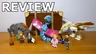 Lego Fantastic Beasts Newt's Case of Magical Creatures Review Set #75972