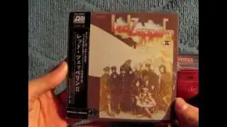 Led Zeppelin Definitive Collection of Mini-LP Replica CDs Unpackaging