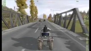DayZ Epic ATV Flip Over Bridge