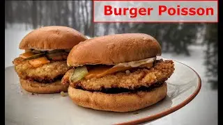 Hamburger de poisson frit - Homemade Fillet O Fish