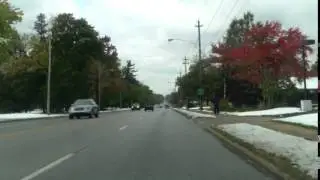 Driving to Shaker Square Station in Cleveland on October 24, 2013-part2