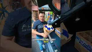 Flower delivery guy