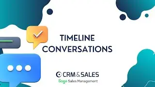 Timeline Conversations von Sage Sales Management (ehem. ForceManager)&ndash; CRM&SALES