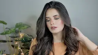 Simple Nude Makeup Look With White Eyeliner | Anoosha Amir