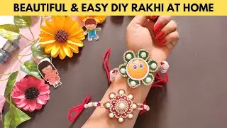 Beautiful & Easy DIY Rakhi At Home | #rakhiseason #diyrakhi #craftvilla