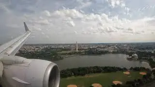 2022-09-05 American Airlines 2878 B738 River Visual Approach into Washington Reagan Airport