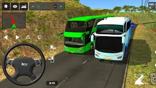 Indonesia Coach bus driving | Euro bus simulator 2025 Android gameplay #game 1