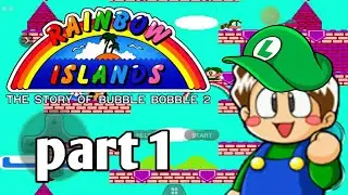 Rainbow island the story of bubble Bobble 2 nes para Android part 1