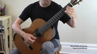 Passemeze Pavin (Anonymous Lute) for Classical Guitar