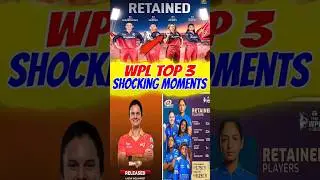 WPL 2026 RETENTION TOP 3 LATEST UPDATE🥵