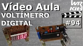 VOLTÍMETRO DIGITAL COM DISPLAY 7 SEGMENTOS