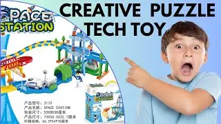 Space Station Creative Puzzle Toy Review | Best Tech Toy for Kids & Adults!