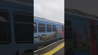 153507+153362 (AT01) depart Ferryside #TFW #Class153 #Sprinter