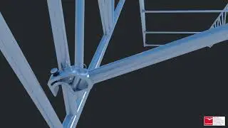 Dakinstallatie - Installatie horizontale liggers