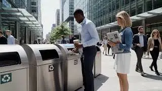 Clean waste bin #CleanBinsCleanStreets#BinItRight#WasteBinWatch#NoOverflowBins#BinCleanIndia