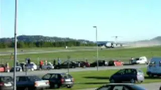 Short runway for a C-5 Galaxy